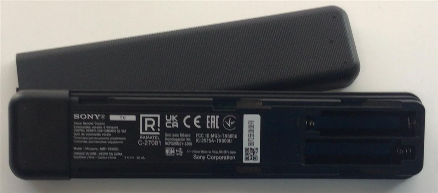 CONTROL REMOTO ORIGINAL NUEVO CON COMANDO DE VOZ PARA SMART TV SONY / MG3-TX800U / 2575A-TX800U / MODELOS RMF-TX800 / RMF-TX800B / RMF-TX800P / RMF-TX800T / MG3-TX800U / MG3TX800U / MG3TX900U / MODELOS DE TVS. XR-65A80K / XR-55A80K / XR-77A80K - Imagen 2